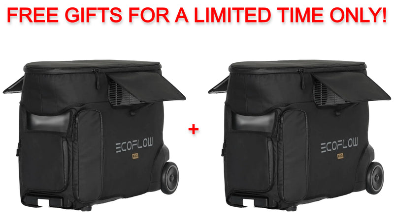 Free EcoFlow DELTA Pro Waterproof Bags - 2x ($198.00 Value)