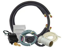 Single Zone Ductless Mini Split Installation Kit - 1/4" x 1/2" Line Set - 15'