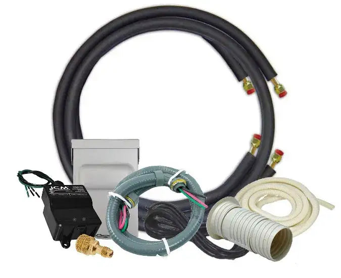 Single Zone Ductless Mini Split Installation Kit - 3/8