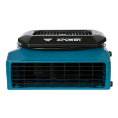 XPOWER XL-730A 1/3 HP 1150 CFM 5 Speed Sealed Motor Low Profile Air Mover, Floor Fan, Carpet Dryer with Built-in GFCI Power Outlets