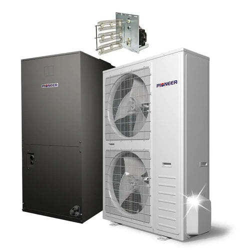 Pioneer® 48,000 BTU 17.5 SEER2 Ducted Central Split Inverter+ Air Conditioner Heat Pump System, 2nd Generation - DYR4248GMFI18R  Mini Split Systems Direct