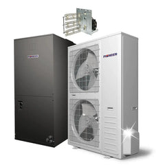 Pioneer® 48,000 BTU 17.5 SEER2 Ducted Central Split Inverter+ Air Conditioner Heat Pump System, 2nd Generation - DYR4248GMFI18R  Mini Split Systems Direct