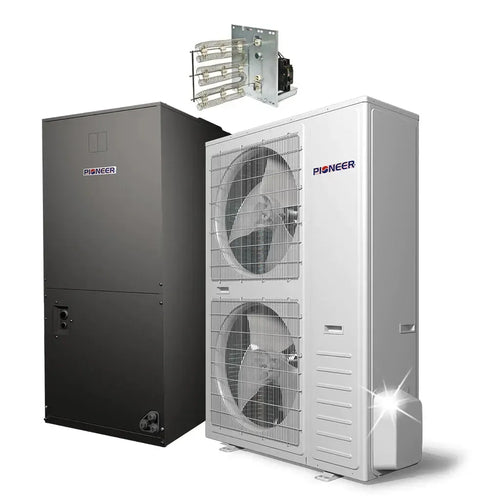 Pioneer® 56,000 BTU 17 SEER2 Ducted Central Split Inverter+ Air Conditioner Heat Pump System, 2nd Generation - DYR4860GMFI18R  Mini Split Systems Direct