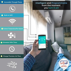 Pioneer® Diamante Ultra 18,000 BTU 22 SEER2 Ductless Mini-Split Inverter++ Energy-Star Wi-Fi Air Conditioner Heat Pump Full Set 230V with 16 Ft. Kit - WYT018GLFI22RL  Mini Split Systems Direct