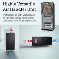 Pioneer® 24,000 BTU 16.5 SEER2 Ducted Central Split Inverter+ Air Conditioner Heat Pump System, 2nd Generation
