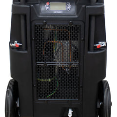 XPOWER XD-165L Commercial LGR Dehumidifier with Automatic Purge Pump, Drainage Hose, and Handle with Wheels