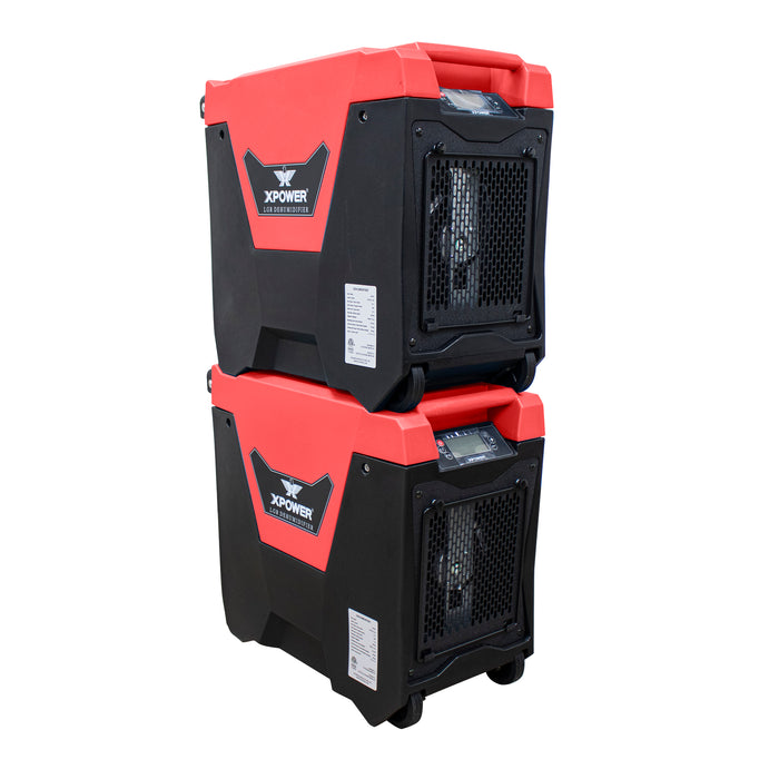 XPOWER XD-85L2 145-Pint LGR Commercial Dehumidifier with Automatic Purge Pump - XD-85L2-Blue-XD-85L2-Green-XD-85L2-Red  Mini Split Systems Direct
