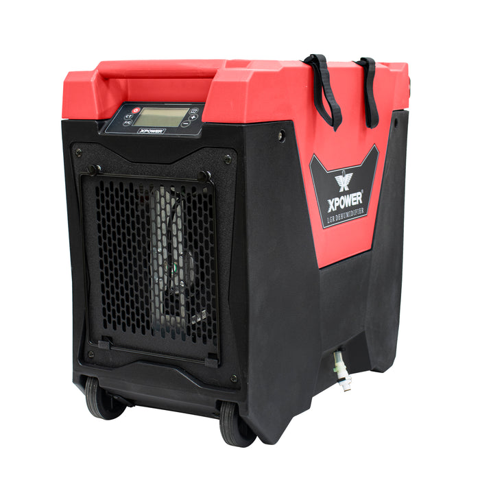XPOWER XD-85L2 145-Pint LGR Commercial Dehumidifier with Automatic Purge Pump - XD-85L2-Blue-XD-85L2-Green-XD-85L2-Red  Mini Split Systems Direct