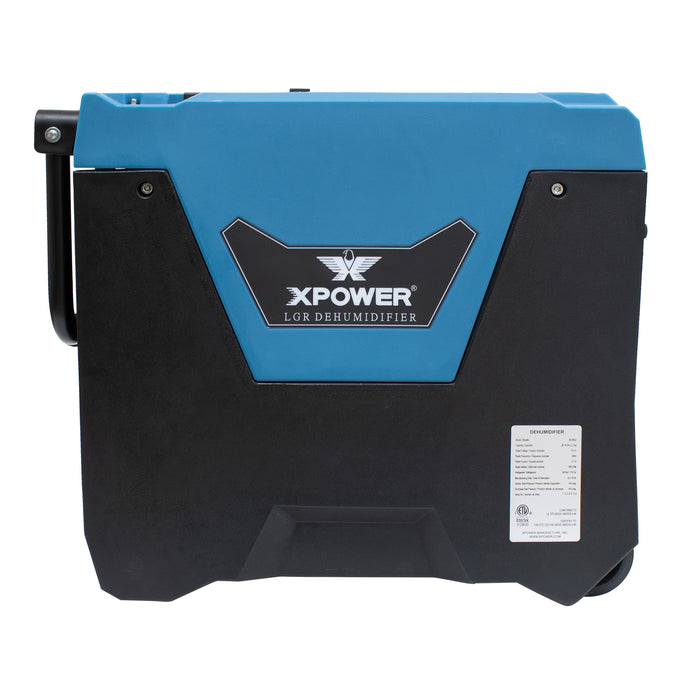 XPOWER XD-85L2 145-Pint LGR Commercial Dehumidifier with Automatic Purge Pump - XD-85L2-Blue-XD-85L2-Green-XD-85L2-Red  Mini Split Systems Direct