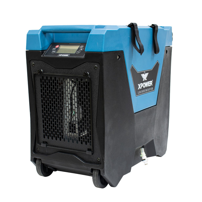 XPOWER XD-85L2 145-Pint LGR Commercial Dehumidifier with Automatic Purge Pump - XD-85L2-Blue-XD-85L2-Green-XD-85L2-Red  Mini Split Systems Direct