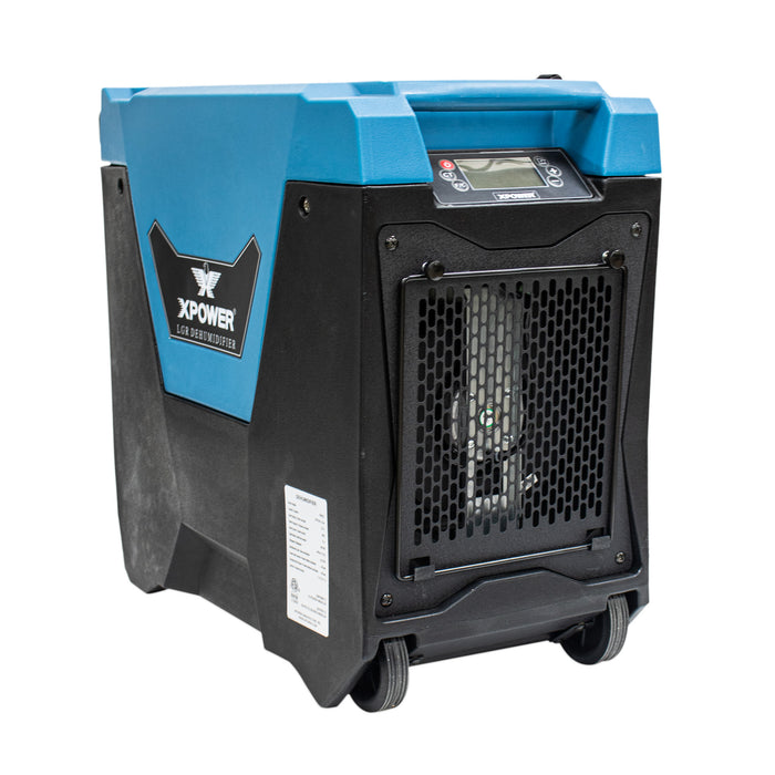 XPOWER XD-85L2 145-Pint LGR Commercial Dehumidifier with Automatic Purge Pump - XD-85L2-Blue-XD-85L2-Green-XD-85L2-Red  Mini Split Systems Direct